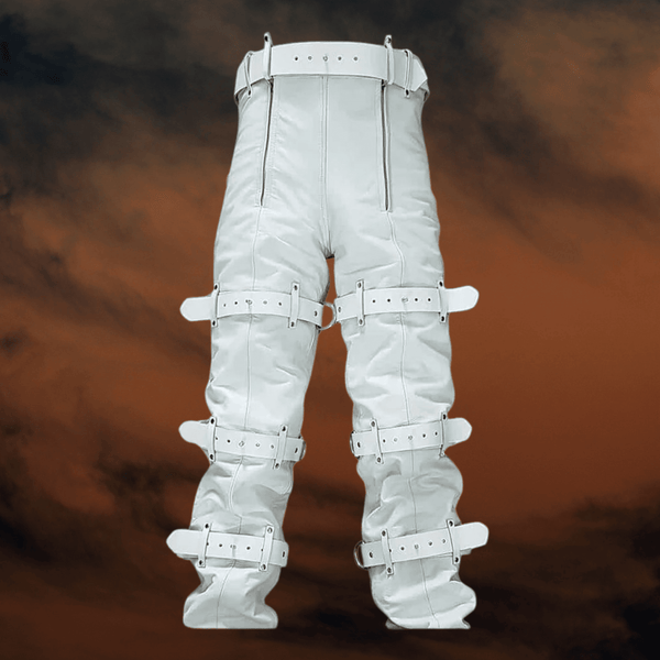 white bondage leather pants,white bondage leather pants for men, cowhide, bondage leather, bondage leather pants, leather bondage, leather-bondage, fetish clothing, leather guys, fetish clothes, gay leather wear, gay leather shop ,leather pants, mens leather pants, mens white leather pants, bondage leather pants, mens bondage pants, bondage trousers, bondage pants, leather bondage pants, gay fetish, fetish wear, leather fetish wear, BDSM gear, fetish clothing, fetish outfits, leather bondage wear, BDSM gear