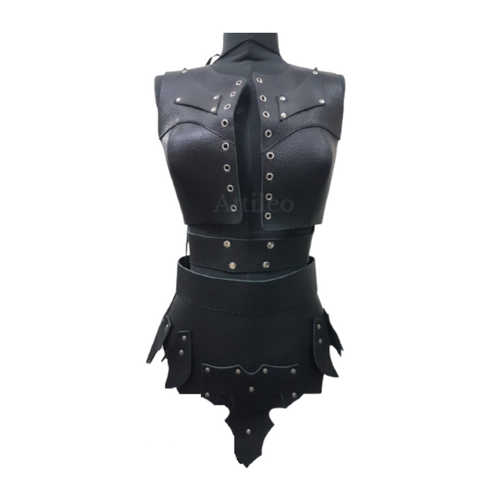 Women’s leather armor,
Genuine leather armor set,
Medieval women armor,
Female warrior costume,
Women’s cosplay leather armor,
LARP leather armor set,
Women’s fantasy armor,
Leather warrior outfit,
Women’s battle armor costume,
Leather armor for cosplay,
Handmade leather armor,
Medieval cosplay outfit,
Women’s medieval warrior dress,
Black leather armor set,
Fantasy roleplay armor,
Women’s leather costume set,
Gothic leather armor,
Leather cosplay costume,
Women’s armor corset & skirt,