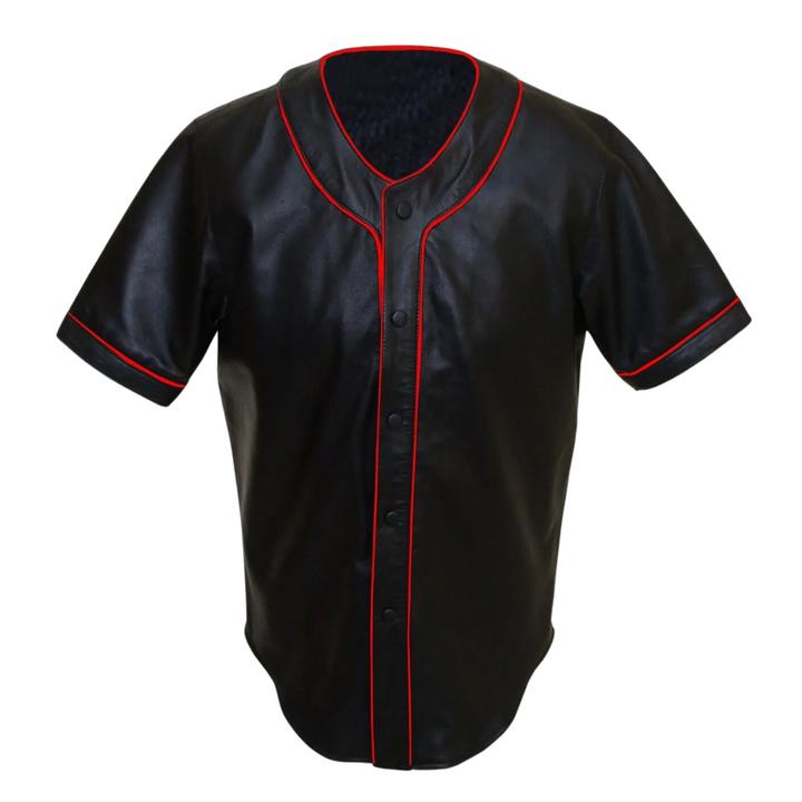 black leather baseball jersey leather baseball jersey, leather baseball shirt, custom leather baseball jersey, baseball shirt, custom baseball shirts, baseball jersey shirt, baseball shirts for men, black baseball jersey, custom baseball jersey maker, mens black leather baseball jersey