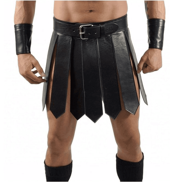 Leather Kilts for Men Attileo Leather USA