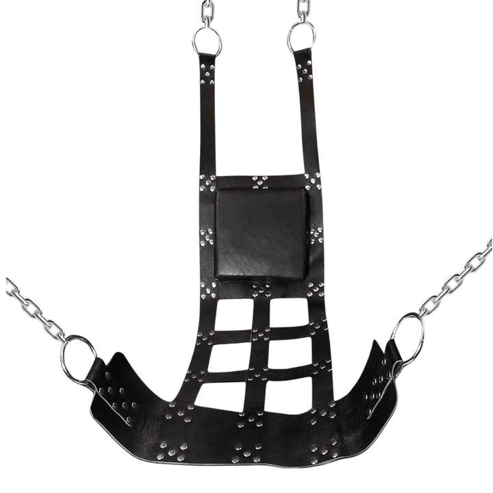 black leather sling,
bondage sling leather,
leather sex sling with stirrups,
padded leather sling,
premium bondage sling,
heavy duty leather sling,
genuine leather bondage sling,
leather sling with cushion,
bondage suspension sling,
leather sling with stirrups,
padded bondage sling,
reinforced leather sling,
leather sling for suspension,
comfortable bondage sling,
durable leather sling,
leather sling with O-rings,
adjustable leather sling,
premium black leather sling with stirrups,
heavy duty bondage sling