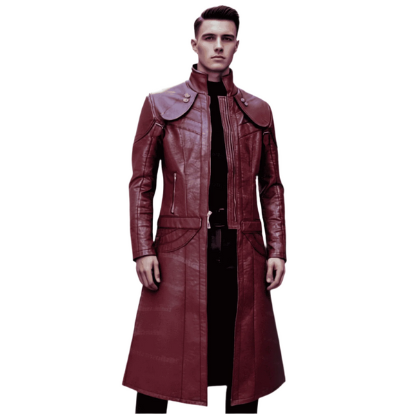 Burgundy leather trench coat,
Men’s burgundy trench coat,
Long burgundy leather coat,
Superhero leather coat men,
Cosplay burgundy leather jacket,
Men’s leather duster coat,
Burgundy gothic coat,
Burgundy leather cosplay coat men,
Comic book style trench coat,
Superhero costume leather coat,
Leather coat with shoulder flaps,
Men’s fantasy leather coat,
Maroon leather coat men,
Longline leather jacket men,
Men’s statement leather coat,
Burgundy leather trench coat,