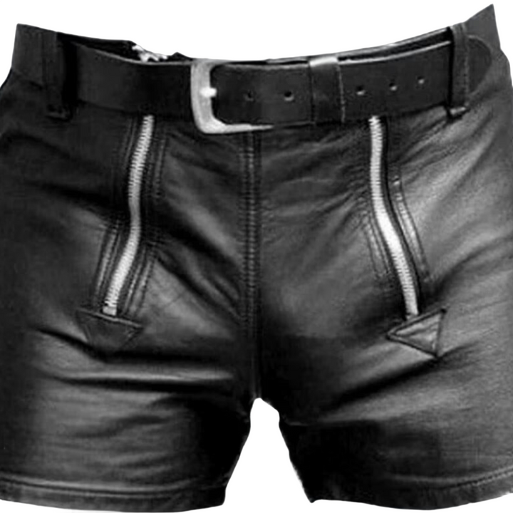 mens black leather shorts, mens leather shorts, black leather shorts, mens, Gay Leather Chaps, gay leather shorts, mens gay leather shorts, bondage leather shorts, leather bondage shorts, bondage leather,leather bondage