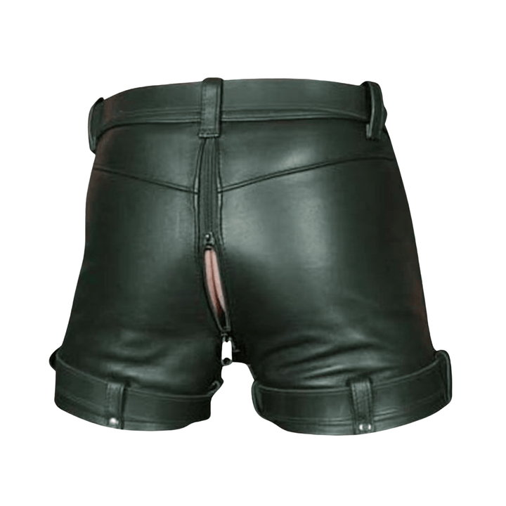 handmade leather fetish shorts,
men’s black leather fetish shorts with matching belt,
gay pride leather shorts outfit with belt,
premium handmade leather shorts for fetish wear,
men’s leather BDSM shorts with belt included,
leather gay clubwear shorts with reinforced stitching,
men’s leather shorts for cosplay, pride, and fetish play,
durable genuine leather shorts with buckle belt,