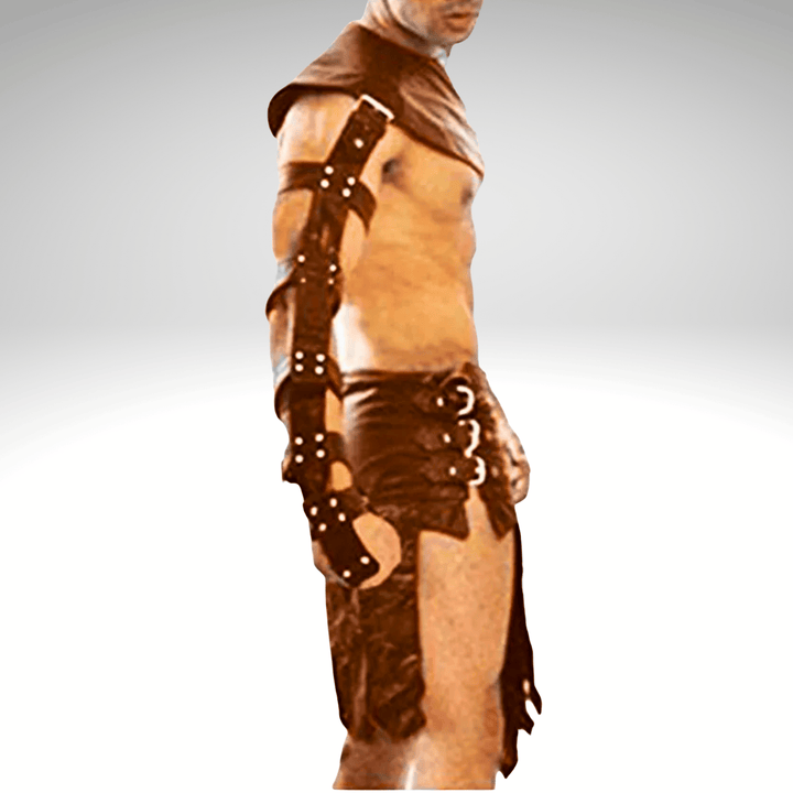 roman gladiator battle skirt,
leather roman warrior cosplay,
men’s real leather armor set,
authentic roman gladiator outfit,
gladiator costume with arm armor,
men’s gladiator leather kilt,
genuine leather gladiator costume,
roman warrior leather skirt,
leather gladiator cosplay outfit,
real leather roman kilt,
gladiator costume with arm armor,
leather LARP roman costume,
men’s medieval leather armor,
real leather cosplay gladiator,
roman warrior leather armor set,
ancient gladiator leather outfit,