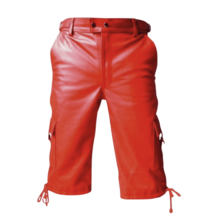 men’s red leather cargo shorts,
red leather biker shorts for men,
genuine leather cargo shorts,
men’s leather knee length shorts,
red leather streetwear shorts,
biker style leather shorts men,
premium leather cargo shorts,
leather shorts with pockets men,
adjustable waist leather shorts,
men’s leather riding shorts,
red leather motorcycle shorts,
leather fashion shorts for men,
leather utility shorts men,
casual red leather shorts,
drawstring hem leather shorts,
cargo style leather shorts men,