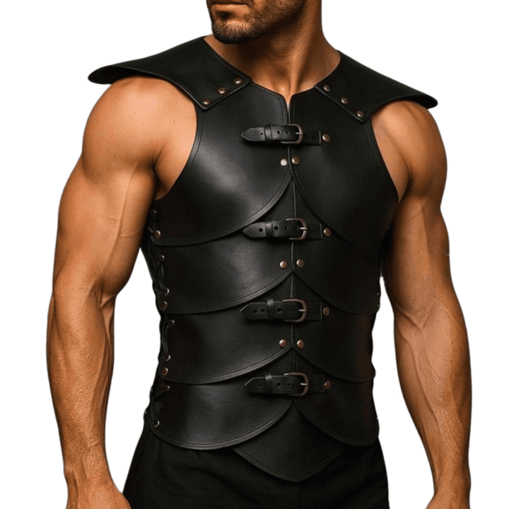 leather gladiator cosplay outfit
medieval chest plate leather vest,
gothic leather armor for men,
men’s stage performance leather armor,
durable leather cosplay vest,
men’s costume armor chest protector,
adjustable leather armor vest,
warrior festival leather armor,
handmade leather armor vest,
men’s gothic cosplay chest plate,
men’s black leather armor vest for cosplay,
medieval gladiator chest plate for renaissance fair,
durable leather armor vest for LARP and festivals,