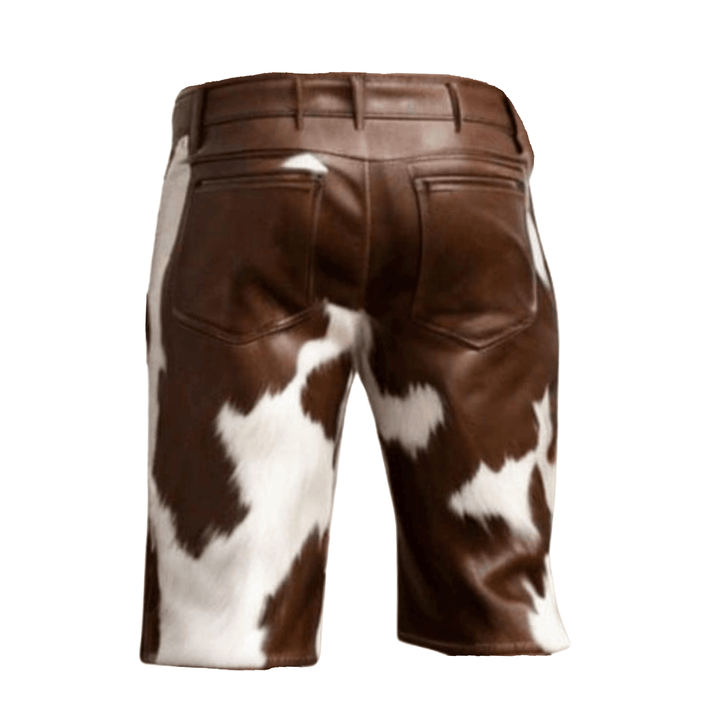 Men’s Cowhide Leather Shorts,
cowhide leather shorts,
men’s cowhide shorts,
hair-on leather shorts,
real leather shorts for men,
genuine cowhide shorts,
natural cowhide shorts,
western leather shorts,
men’s leather shorts,
men’s real hair-on leather shorts,
handmade cowhide leather shorts,
brown and white cowhide shorts,
authentic cowhide summer shorts,
biker cowhide leather shorts,
western cowboy style shorts,
festival cowhide leather shorts,
unique cowhide print leather shorts