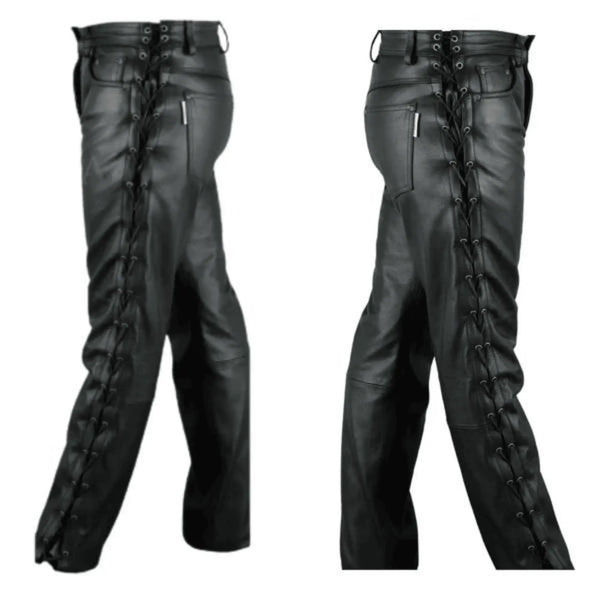 mens leather pants with lace up, black lace up pants, leather pants, mens leather pants, mens black leather pants, black leather pants, leather trousers, real leather pants, leather lace up pants, black leather lace up pants, tie up leather pants, lace leather pants, lace up black leather pants, leather pants with lace up sides, lace front leather pants, black leather tie up pants, lace up leather pants mens, leather pants tie up, lace up front leather trousers, mens lace up leather pants