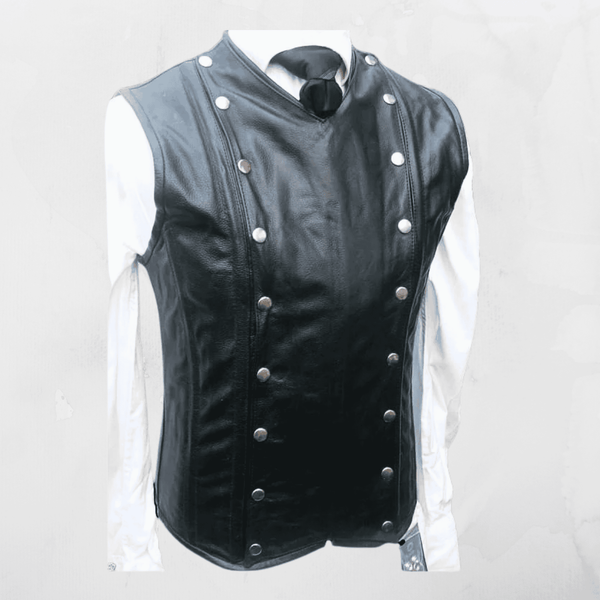men’s leather corset vest,
black leather corset vest,
genuine leather vest for men,
men’s fetish leather vest,
gothic leather vest men,
leather lace-up vest men,
men’s cosplay leather vest,
men’s biker leather vest,
double breasted leather vest,
slim fit leather vest men,
clubwear leather vest,
fetish wear corset vest,
men’s gothic corset top,
lace back leather vest,
men’s black leather corset vest with lace up back,
genuine leather corset vest for cosplay and fetish wear,