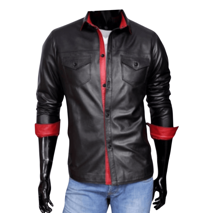 genuine leather shirt for men,
real leather shirt black,
men’s leather button-up shirt,
black and red leather shirt,
stylish leather shirt for bikers,
casual leather shirt men,
designer leather shirts,
slim fit leather shirt,
men’s leather top,
leather biker shirt,
Fetish leather shirt men,
Men’s leather cosplay costume,
Tight leather shirt and pants,
Leather biker uniform,
Mens leather dress shirt,
Black leather fetish outfit,
Mens leather tie shirt,
Leather dominatrix costume men,
Full leather outfit men