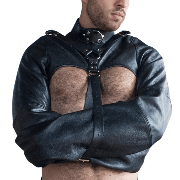 open chest straight jacket,
leather bondage straight jacket,
BDSM straight jacket,
fetish leather straight jacket,
bondage restraint jacket,
open chest bondage jacket,
leather straight jacket with straps,
men’s fetish straight jacket,
kinky leather restraint jacket,
black leather open chest bondage straight jacket,
BDSM fetish leather straight jacket with straps,
men’s bondage leather straight jacket harness,
open chest kinky leather restraint jacket,
leather bondage gear straight jacket,