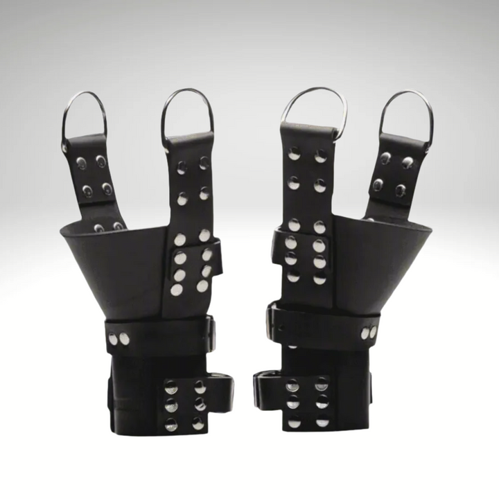 Leather bondage cuffs,
Adjustable wrist restraints,
O-ring bondage cuffs,
Dominance play gear,
Fetish leather cuffs,
Kink-friendly restraints,
Bondage wrist cuffs,
Sensual bondage accessories,
Power exchange gear,
Beginner BDSM cuffs,
Couples’ kink toys,
Impact play restraints,
Fetish fashion accessories,
Buy leather bondage cuffs online,
Best BDSM wrist restraints for beginners,
Adjustable leather cuffs for dominance play,
Breathable bondage gear for extended use,
Luxury leather restraints for couples,