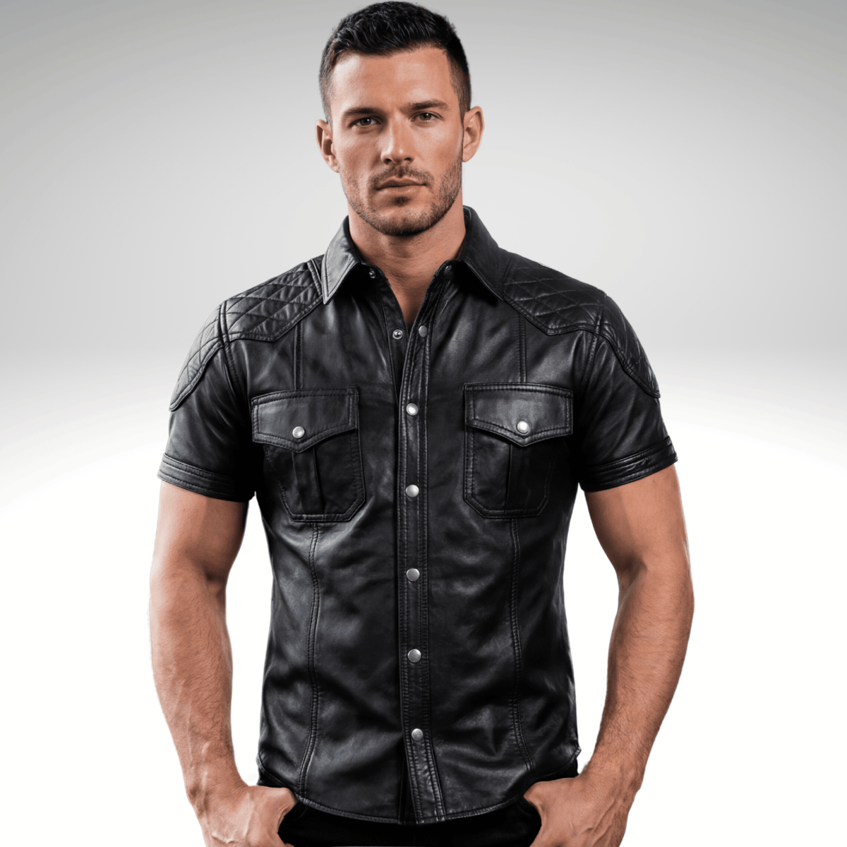 Men's Leather Shirts Collection Attileo Leather USA Men's Leather Shirts Collection Attileo Leather USA