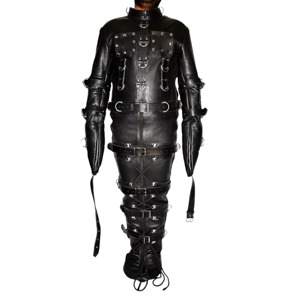Leather sleep sack,
Bondage sleep sack,
Full body sleep sack,
Straitjacket sleep sack,
BDSM sleep sack,
Leather bondage sack,
Full body leather restraint,
Bondage straitjacket,
Enclosure bondage gear,
Leather bondage gear,
Fetish sleep sack,
Adult bondage sack,
Leather restraint sack,
Heavy duty sleep sack,
Sensory deprivation suit,
Leather encasement gear,
Extreme bondage leather sleep sack,
Straitjacket with full body restraint,
Genuine leather bondage sleep sack,
BDSM sleep sack for sensory play,