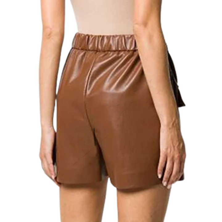 women leather shorts brown, women brown leather shorts, brown leather shorts womens, ladies brown leather shorts, shorts leather, womens leather shorts brown, ladies leather shorts, women leather shorts